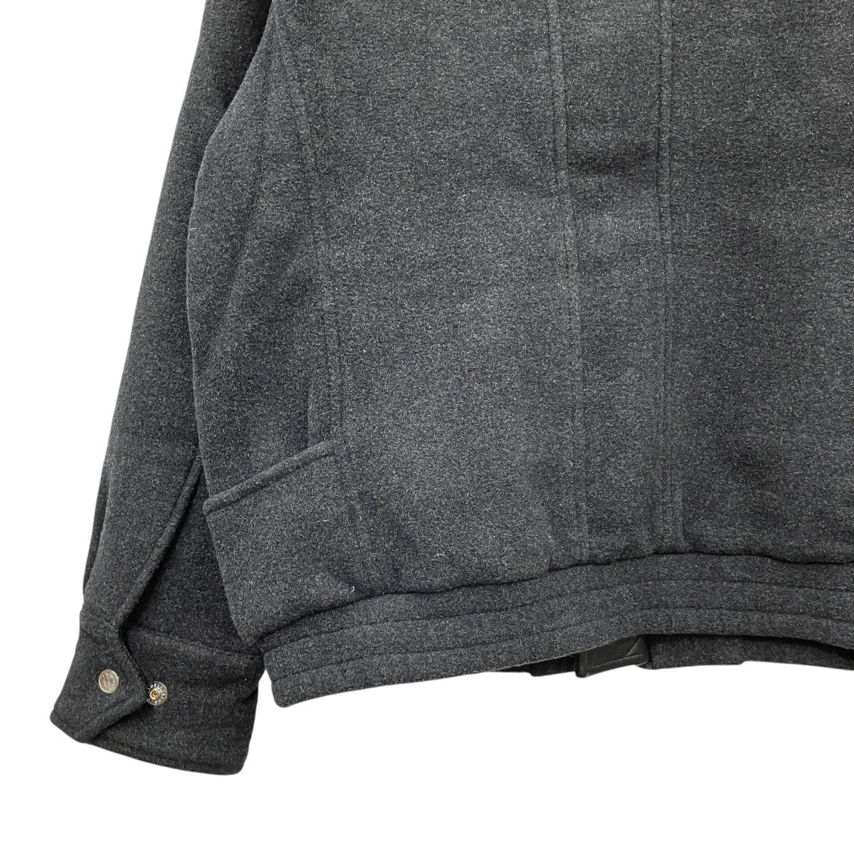 メルトンジャケットDeconstructed Stand Collar 6 Pocket Jacket