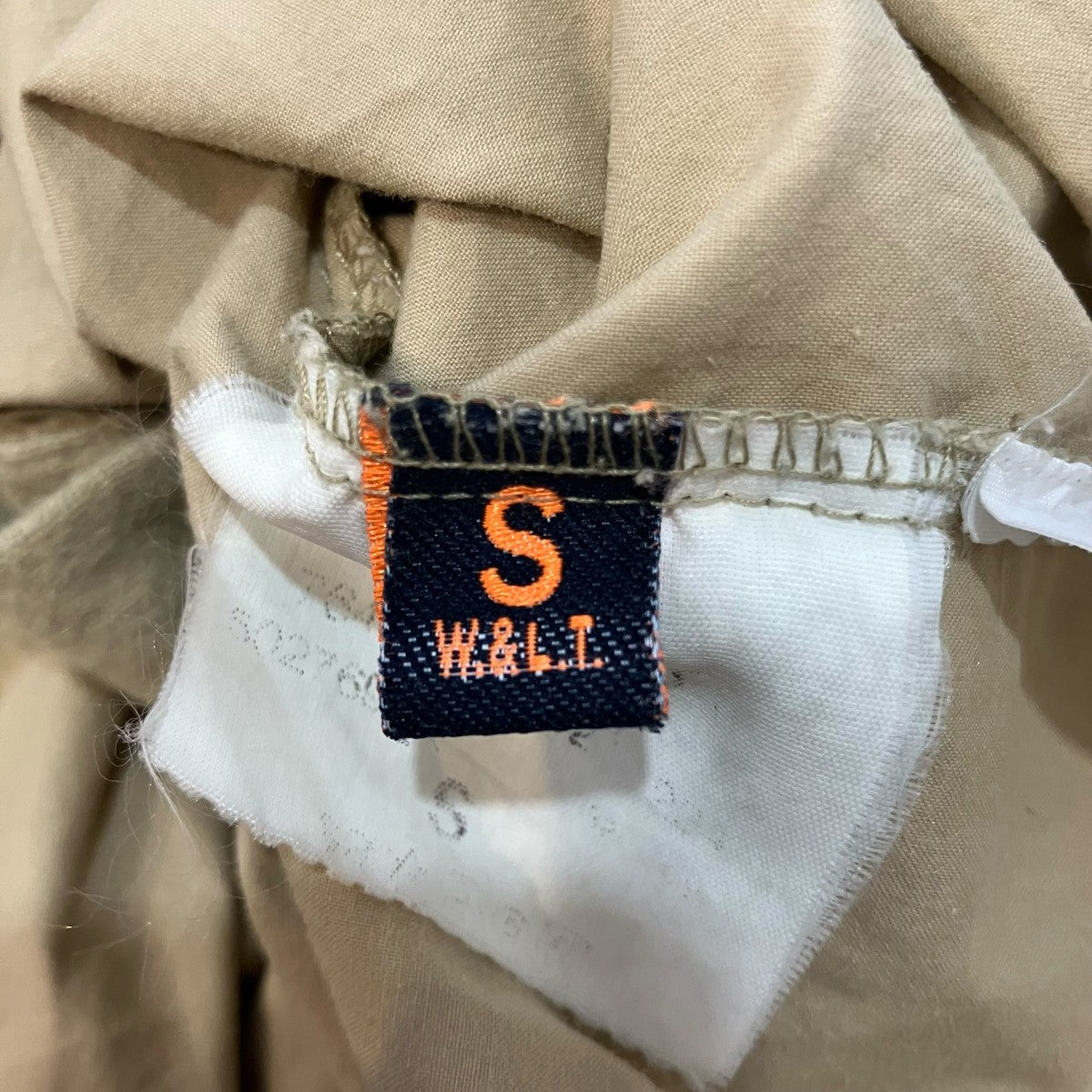 W．＆L．T 切替シャツ357 87003 古着・中古-6枚目のアイテム画像