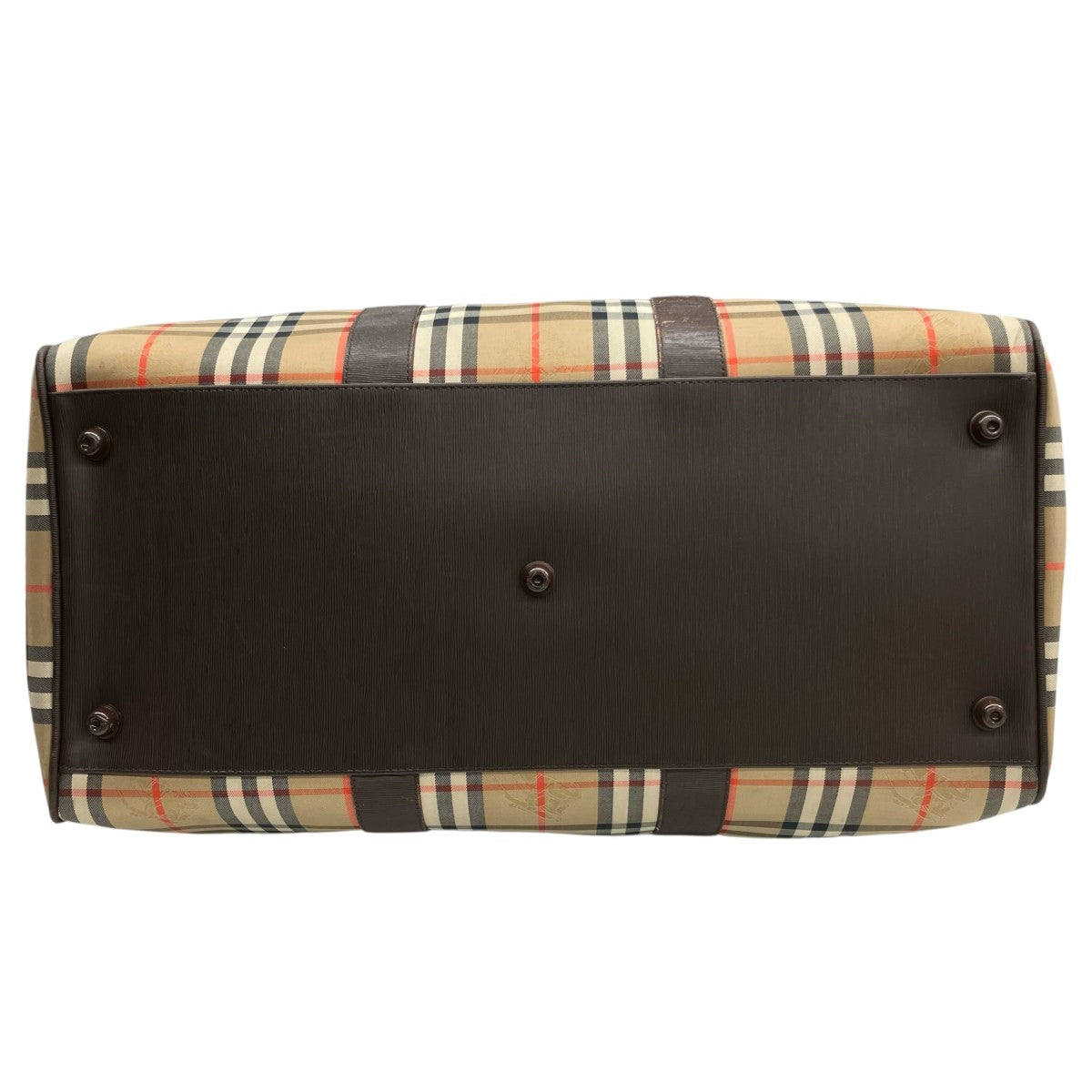 ノバチェックボストンバッグ