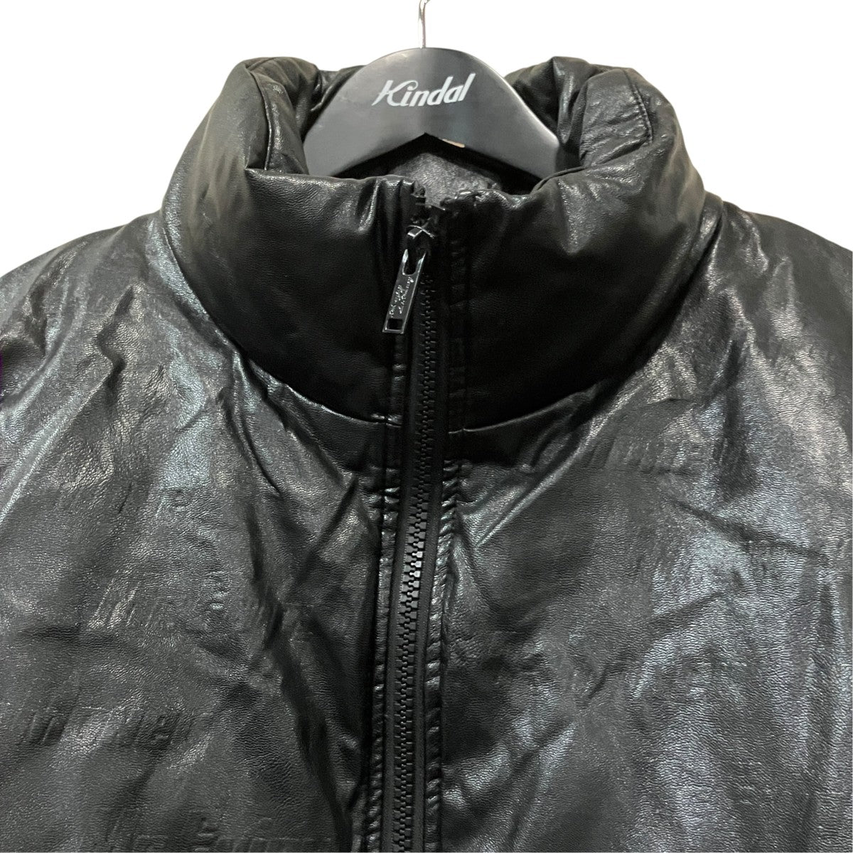 M．E．D．M フェイクレザーパファージャケット 古着・中古-3枚目のアイテム画像