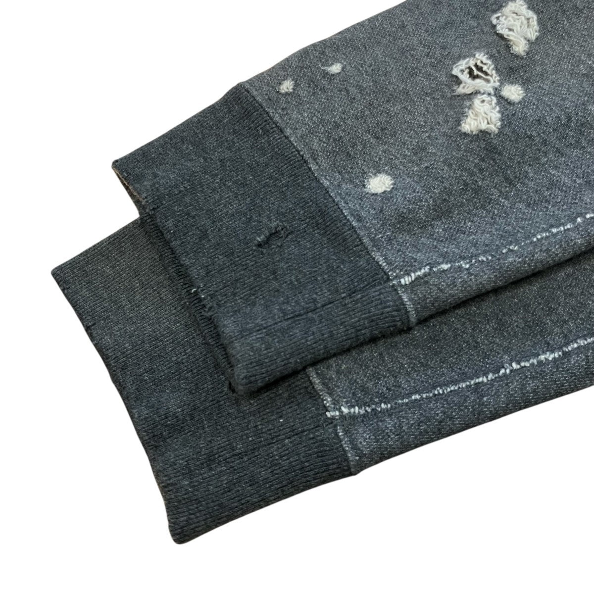 「別注 Deconstructed Sweat Shirt」ボロ加工スウェットRW1593