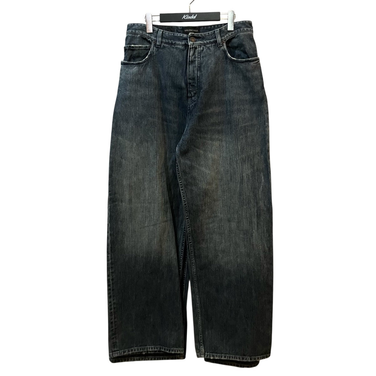 BALENCIAGA ダブルフロントデニムパンツ767979 古着・中古-1枚目のアイテム画像