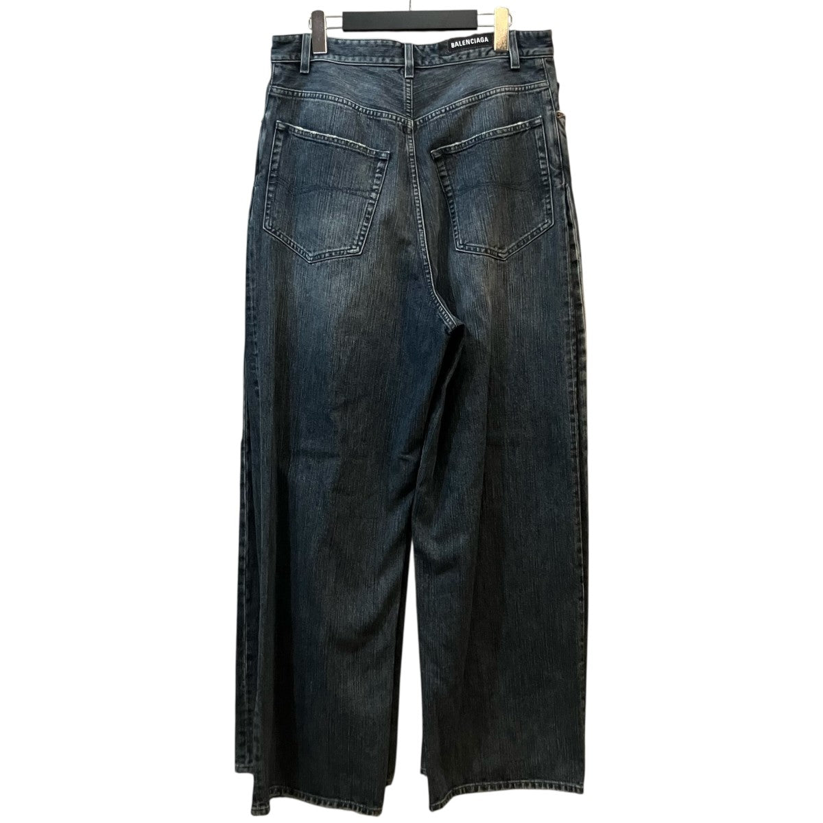 BALENCIAGA ダブルフロントデニムパンツ767979 古着・中古-2枚目のアイテム画像
