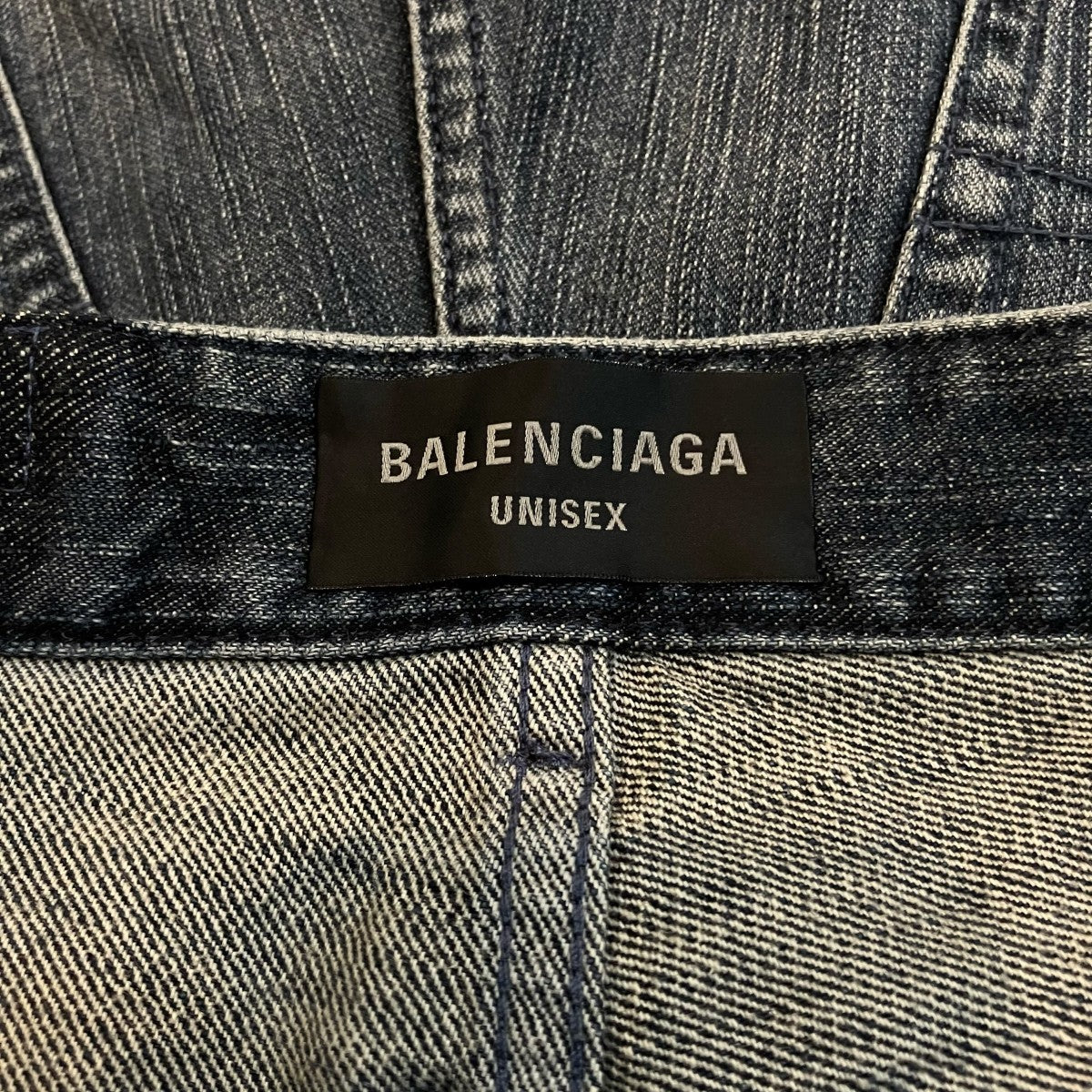 BALENCIAGA ダブルフロントデニムパンツ767979 古着・中古-5枚目のアイテム画像