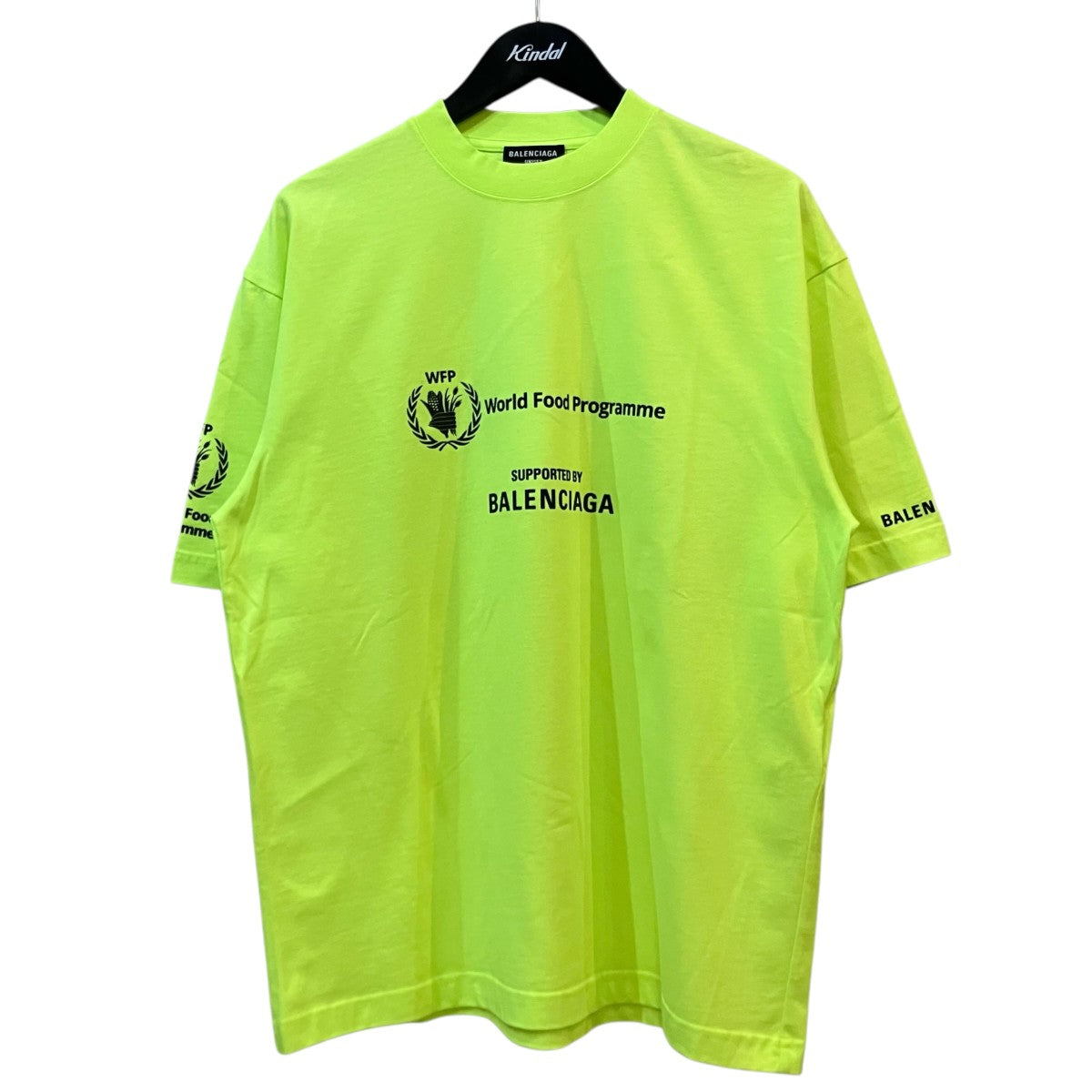 BALENCIAGA WFPプリントTシャツ612966 古着・中古-1枚目のアイテム画像