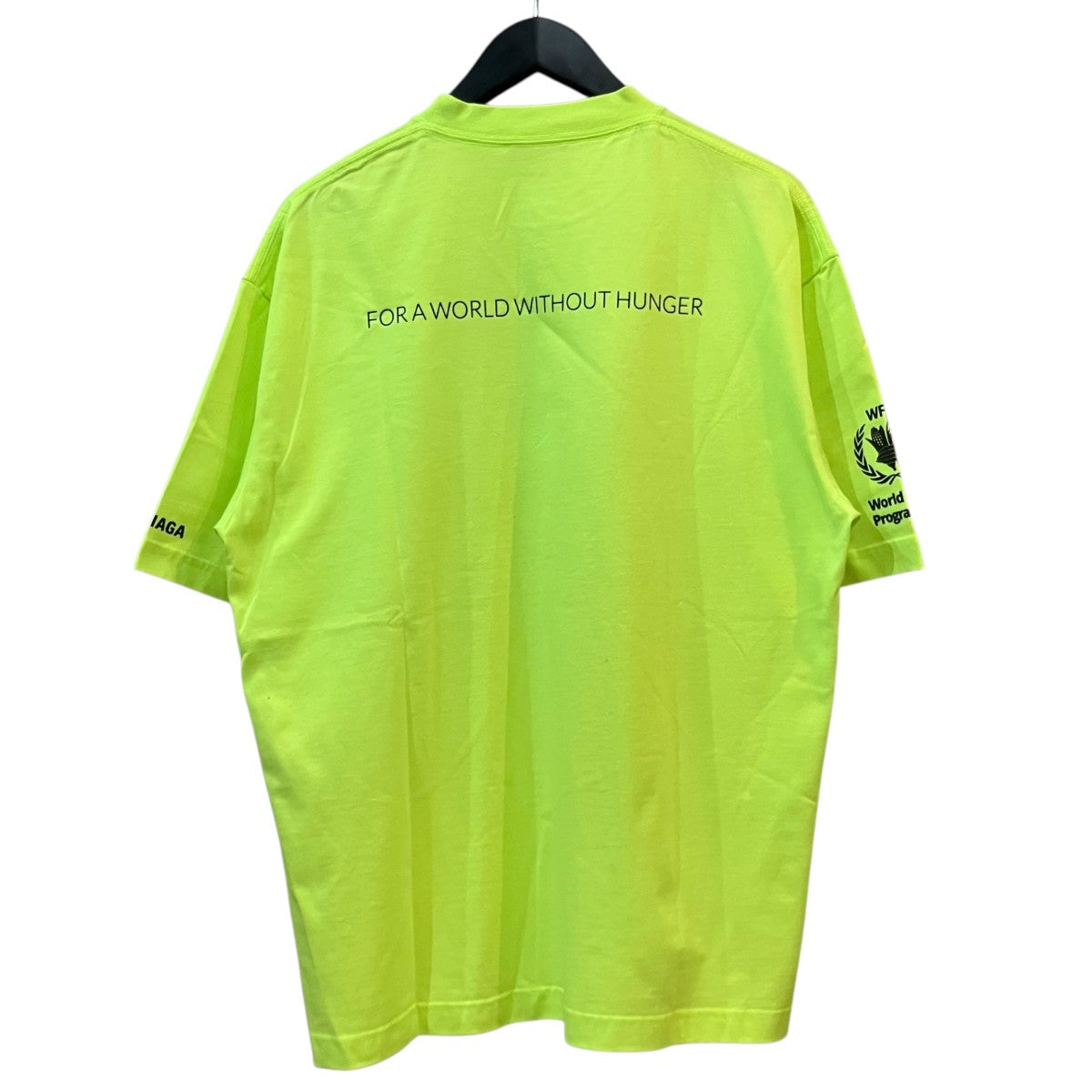 BALENCIAGA WFPプリントTシャツ612966 古着・中古-2枚目のアイテム画像