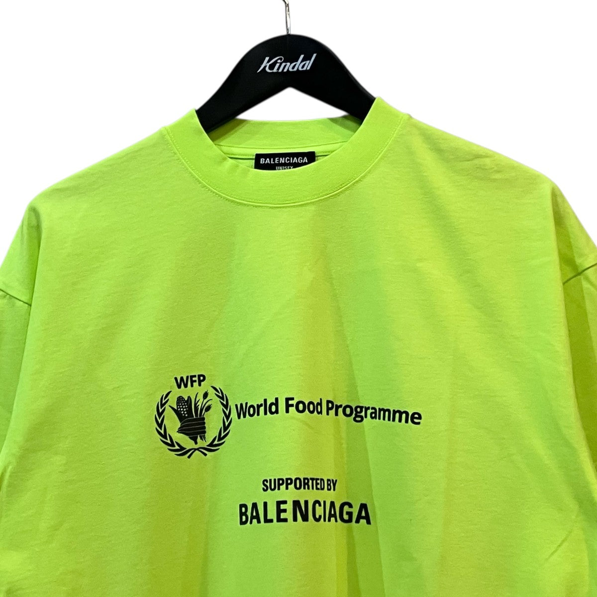 BALENCIAGA WFPプリントTシャツ612966 古着・中古-3枚目のアイテム画像