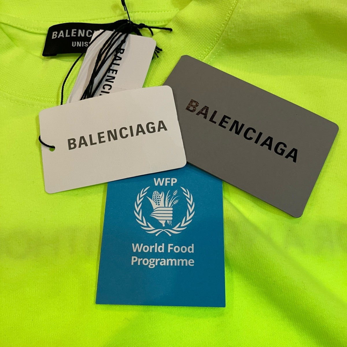 BALENCIAGA WFPプリントTシャツ612966 古着・中古-8枚目のアイテム画像