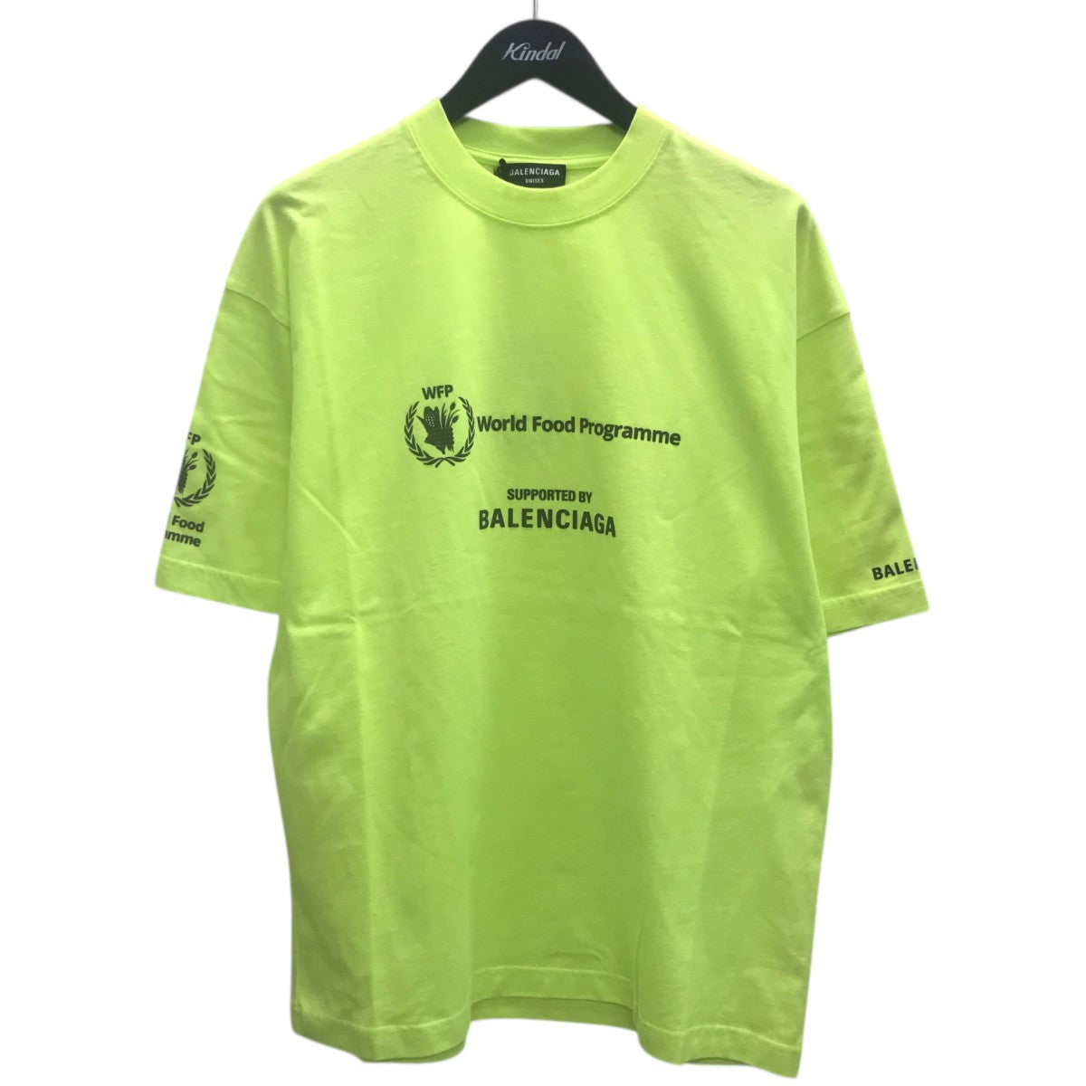 BALENCIAGA WFPプリントTシャツ 古着・中古-1枚目のアイテム画像