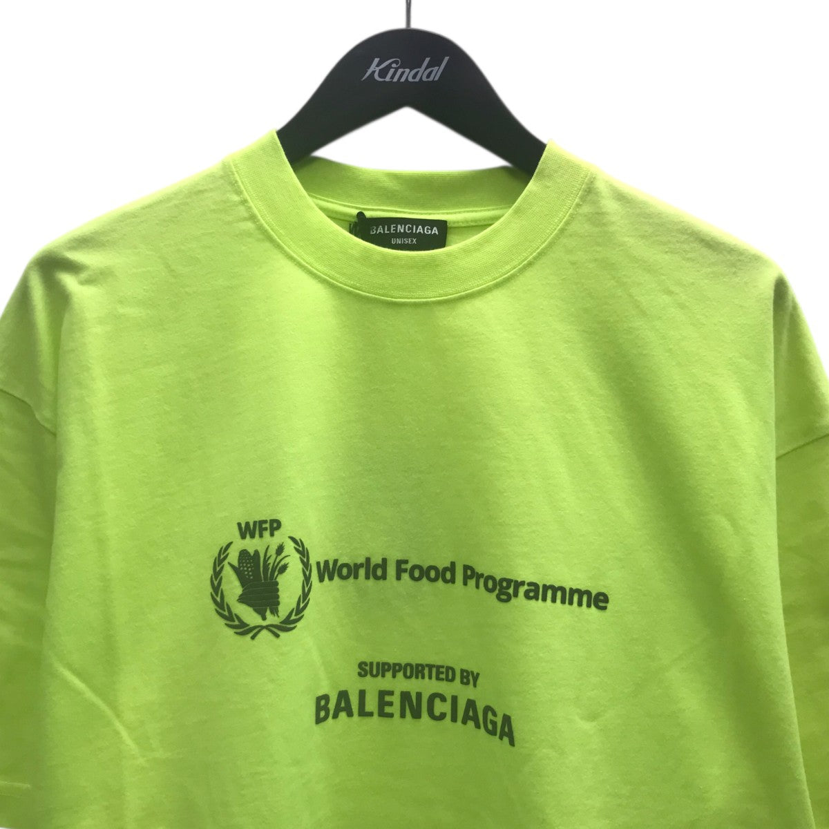 BALENCIAGA WFPプリントTシャツ 古着・中古-2枚目のアイテム画像