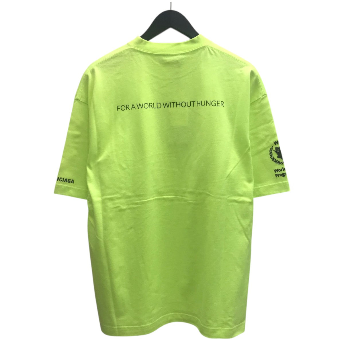 BALENCIAGA WFPプリントTシャツ 古着・中古-3枚目のアイテム画像