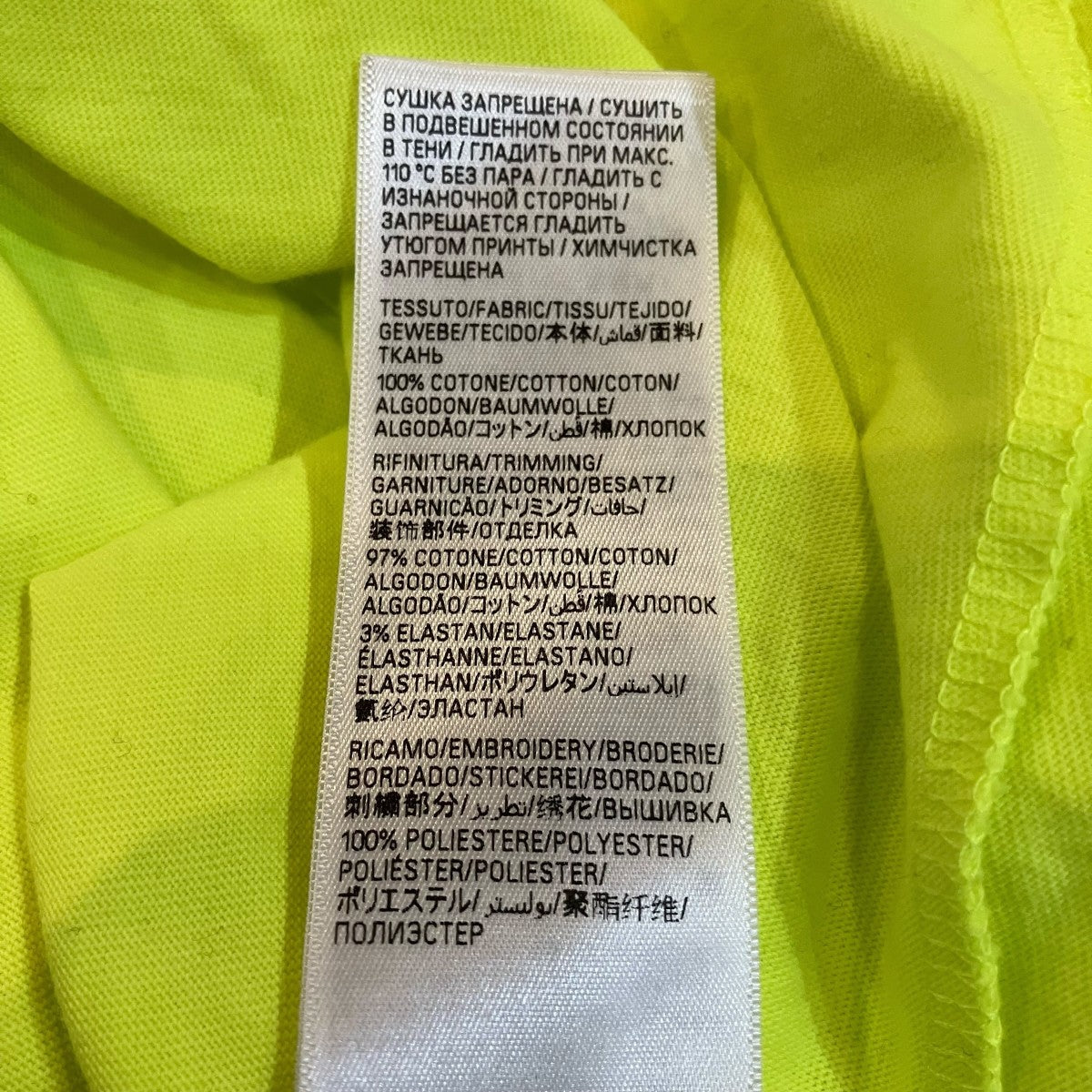 BALENCIAGA サッカーシリーズテクニカルジャージーTシャツ777705 古着・中古-7枚目のアイテム画像