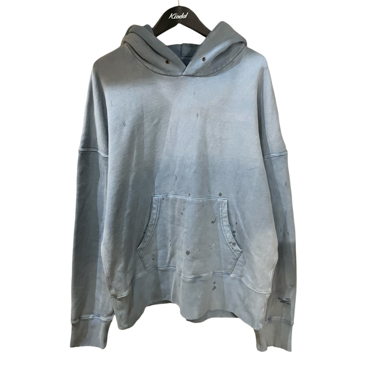 VISVIM 「COURT HOODIE P．O CRASH」ダメージ加工パーカー0123105010019 古着・中古-1枚目のアイテム画像