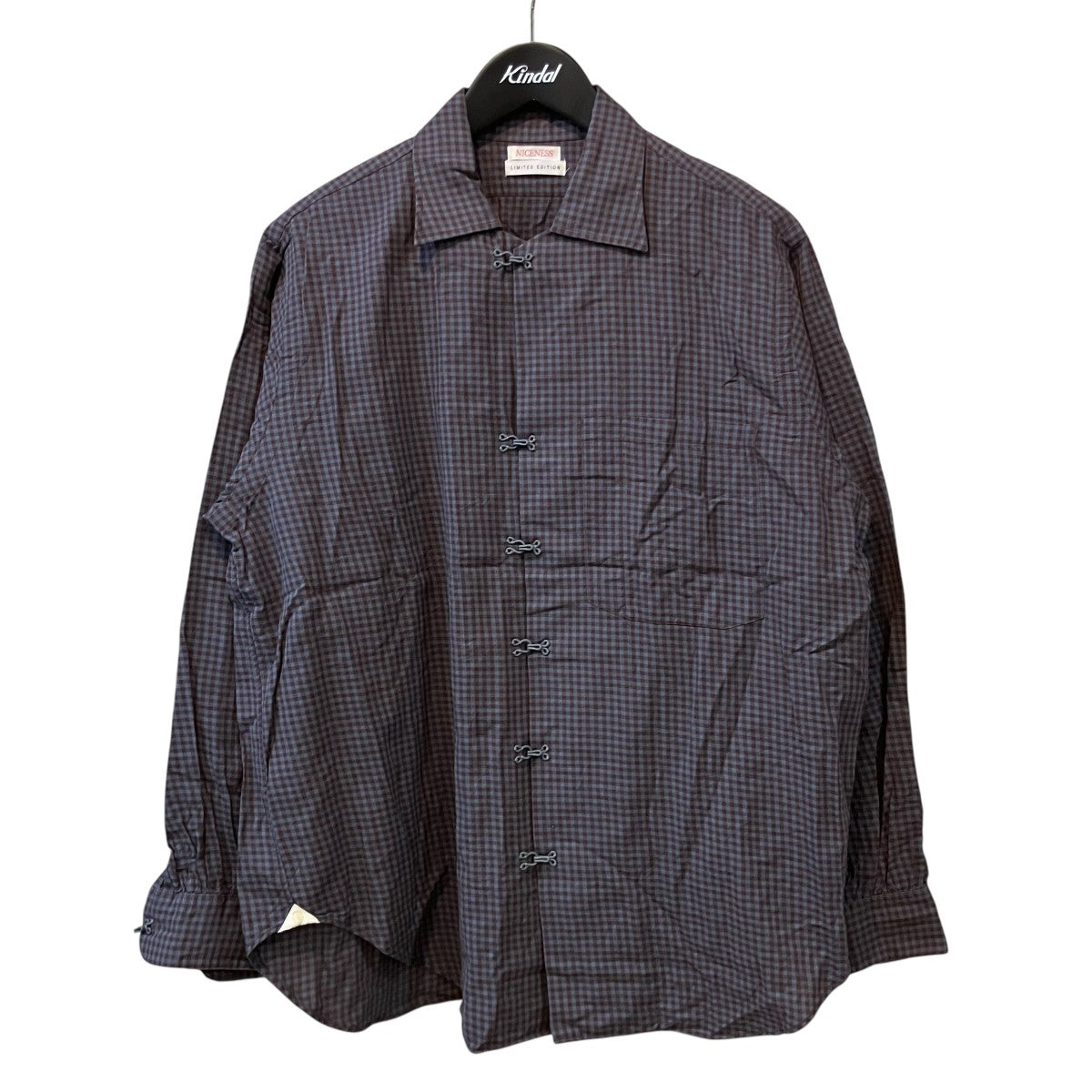 「SWISH Hook Shirt」ホックチェックシャツNN1801Y14
