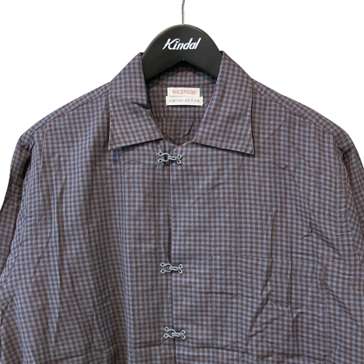「SWISH Hook Shirt」ホックチェックシャツNN1801Y14