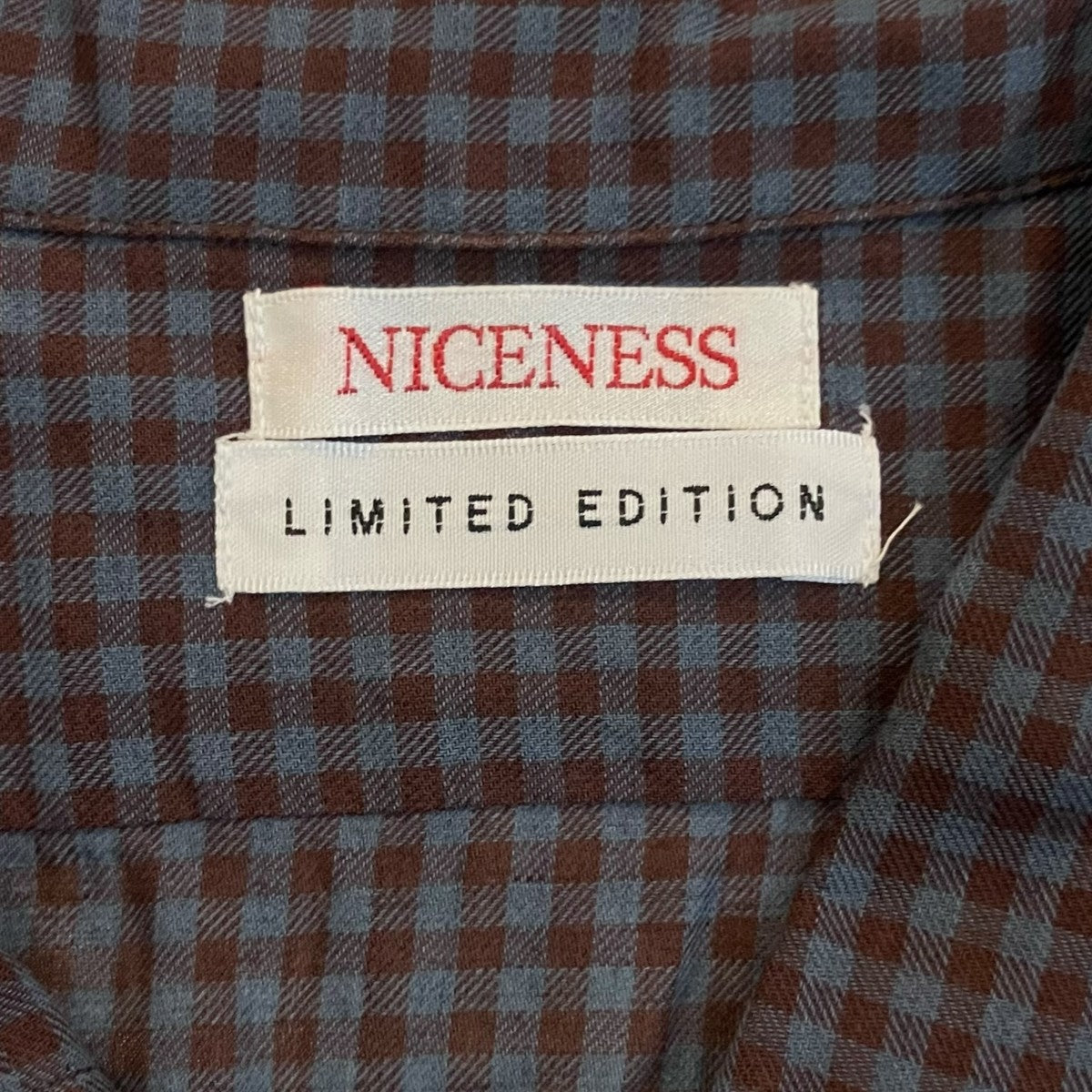 「SWISH Hook Shirt」ホックチェックシャツNN1801Y14