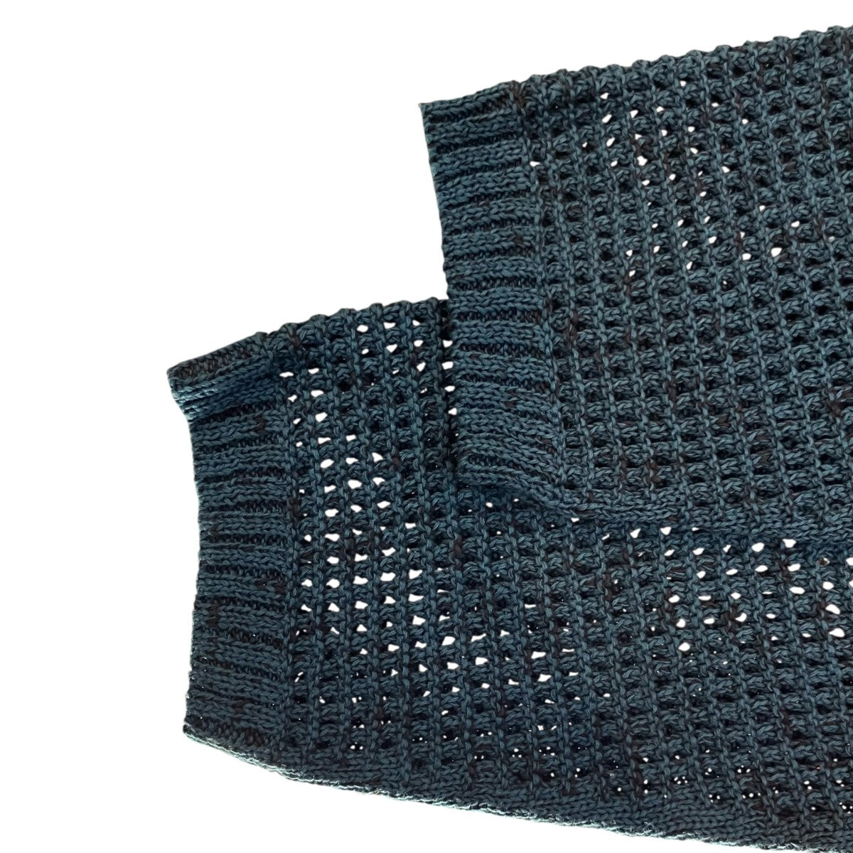 YOKE 24SS「MESH KNITTED BUTTONED CARDIGAN」メッシュニットカーディガンYK24SS0676S 古着・中古-4枚目のアイテム画像