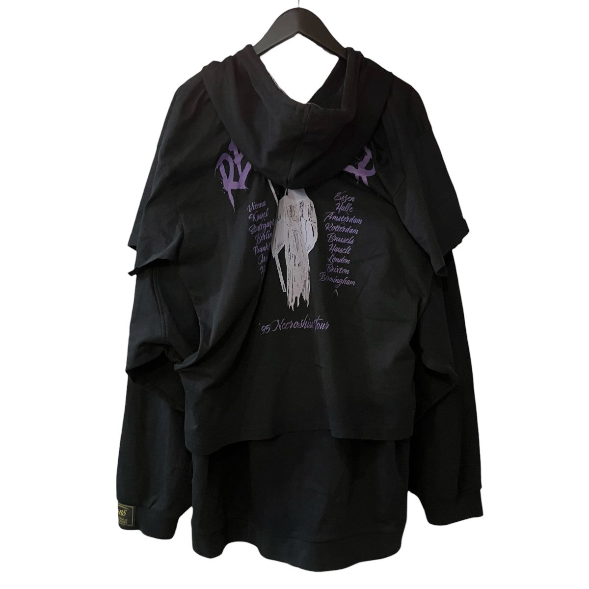 RAF SIMONS(ラフシモンズ) 22SSオーバーサイズドッキング プルオーバー
