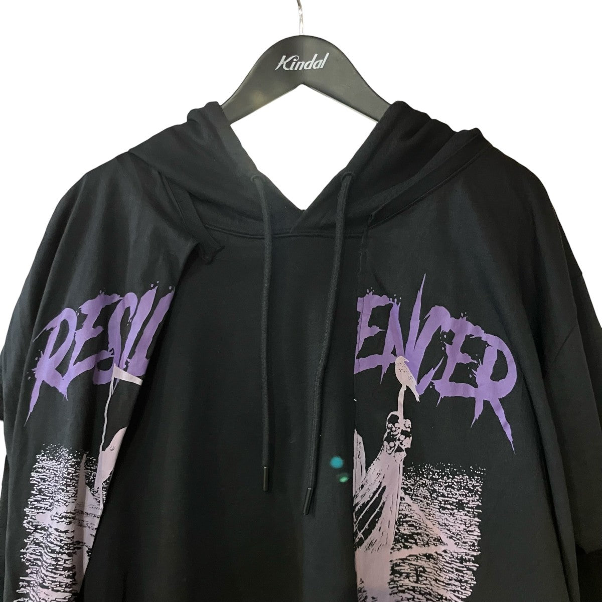 希少　RAF SIMONS 22aw プルオーバーパーカー　オーバーサイズ RAF SIMONS】パッチワークプルオーバーパーカー【買取入荷情報