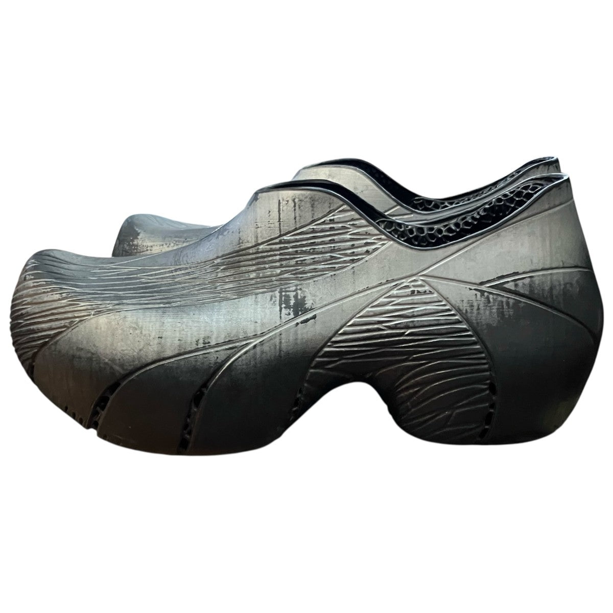 25SS「FLAINE CORE NICKL GRADIENT」ニッケルグラデーションシューズ