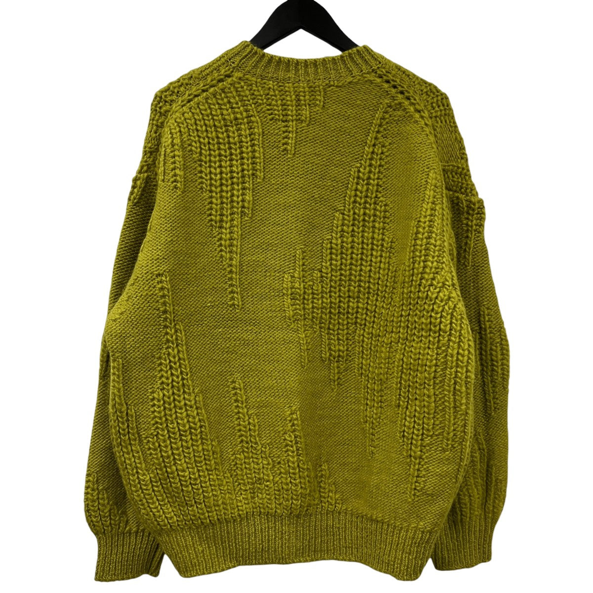 IREGULAR KNITTED CREWNECK SWEATER厚手ニットYK22AW0426S