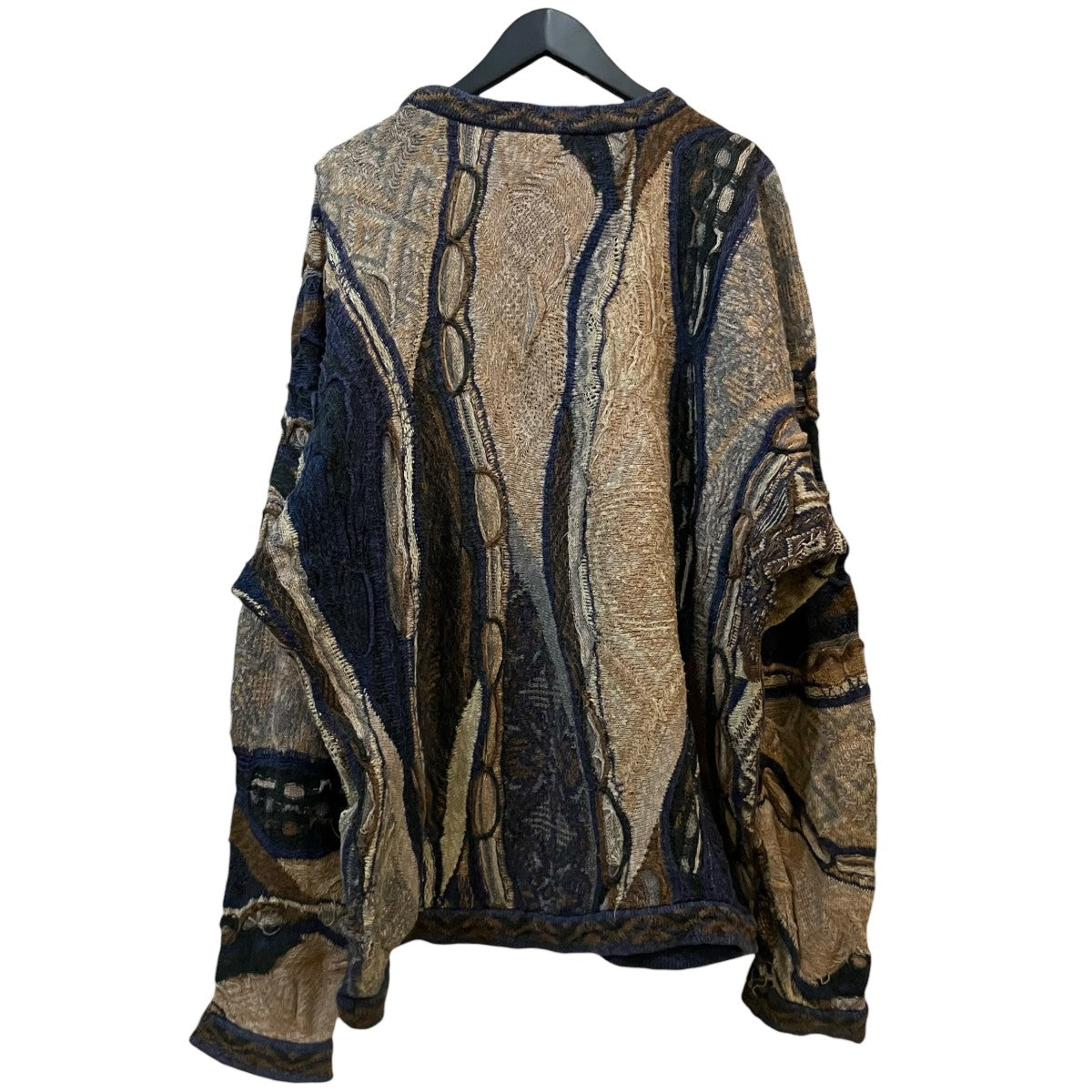 COOGI CLASSIC(クージー クラシック) リネンコットン3Dニット ベージュ