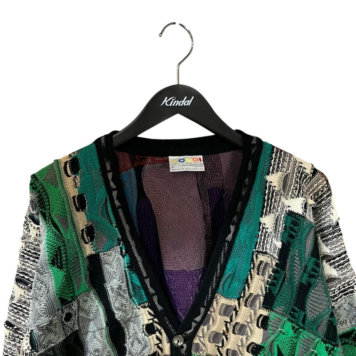 COOGI 3Dコットンカーディガン 古着・中古-3枚目のアイテム画像