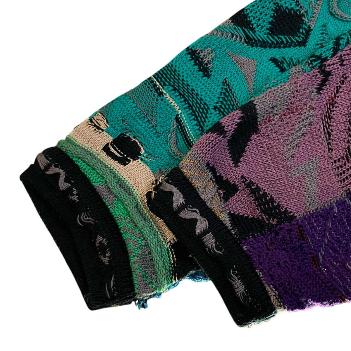 COOGI 3Dコットンカーディガン 古着・中古-4枚目のアイテム画像