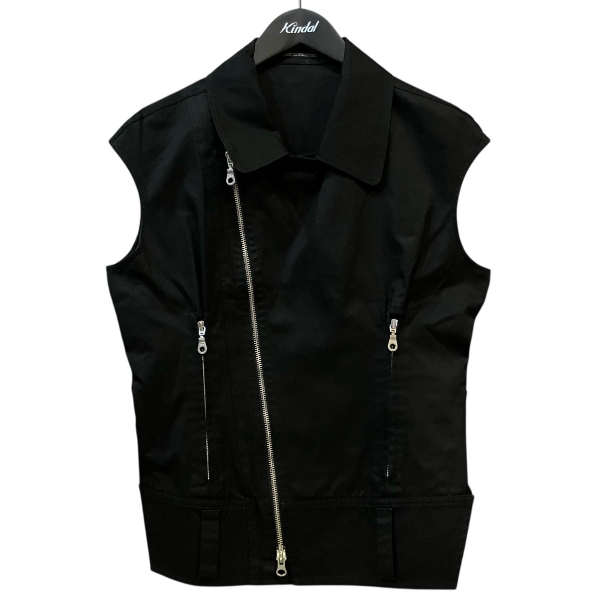 YOHJI YAMAMOTO ジップベストFJ J29 033 古着・中古-1枚目のアイテム画像