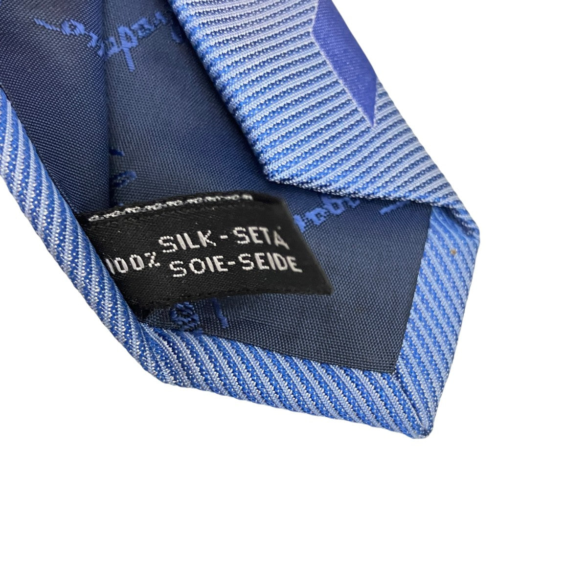 Salvatore Ferragamo ボーダーネクタイ 古着・中古-5枚目のアイテム画像