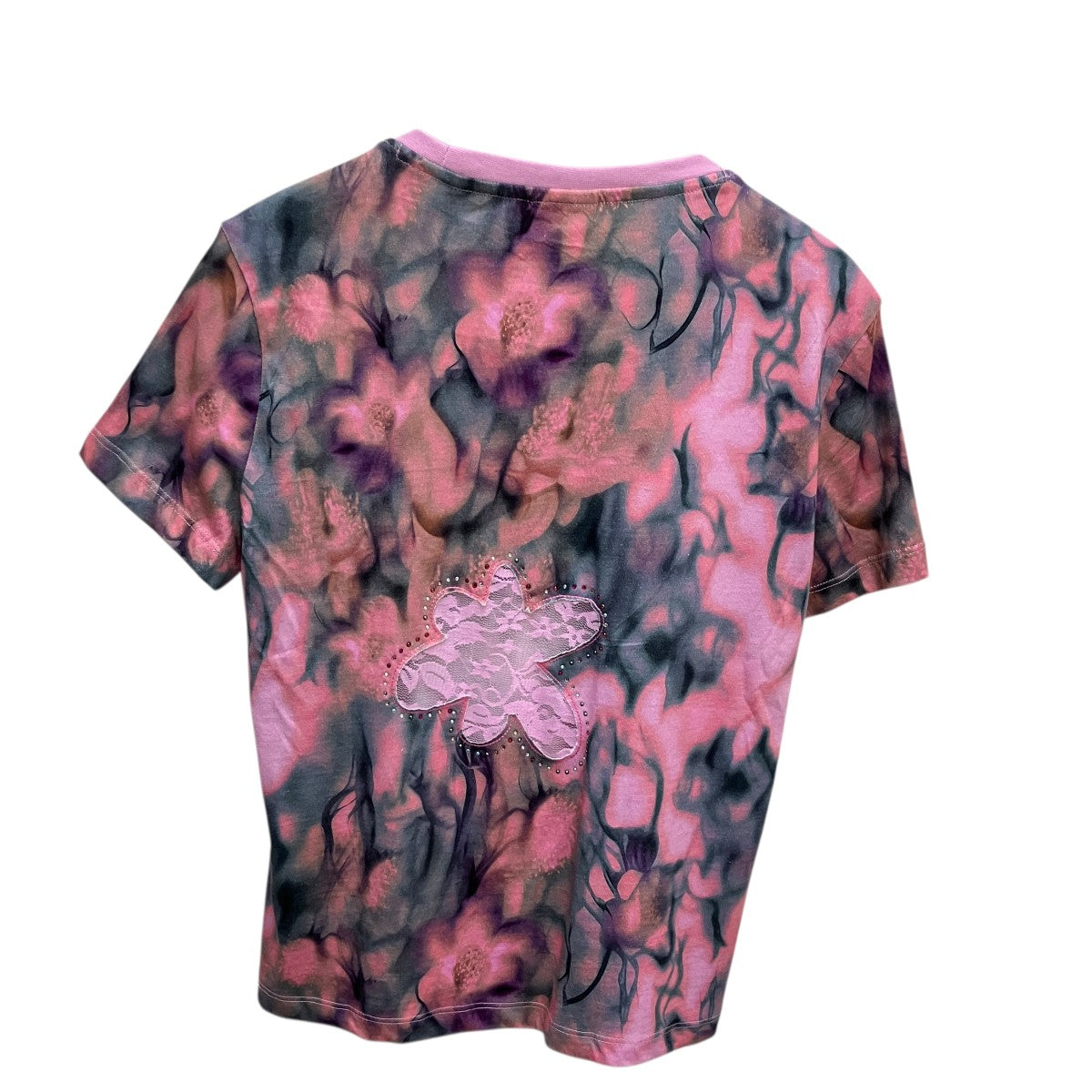 Desigual 総柄Tシャツ25SWTKAQ 古着・中古-3枚目のアイテム画像