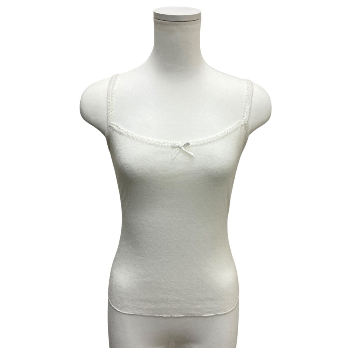 NODRESS ピンバッチ付キャミソールNDR25S-N001-WH-M 古着・中古-1枚目のアイテム画像