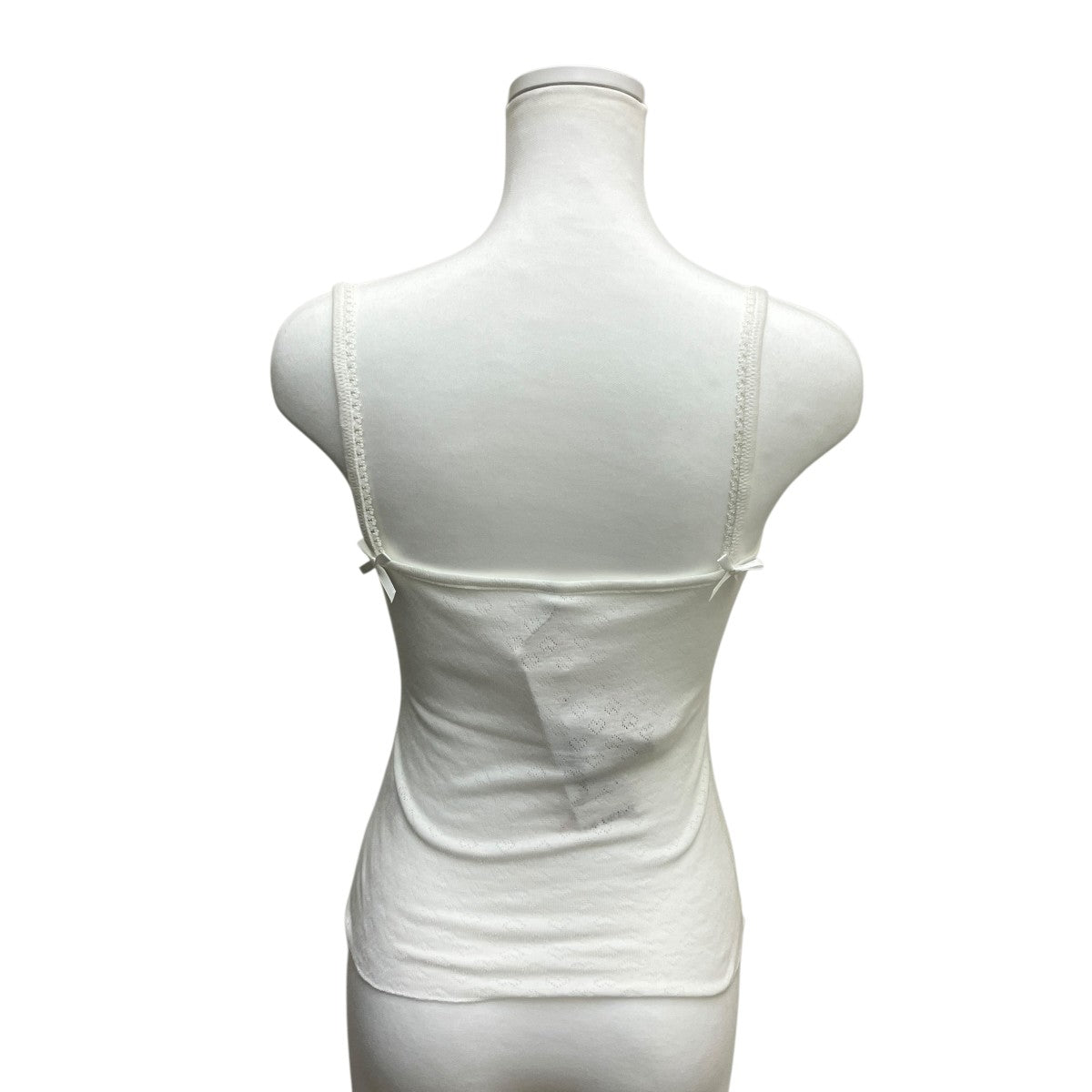 NODRESS ピンバッチ付キャミソールNDR25S-N001-WH-M 古着・中古-3枚目のアイテム画像