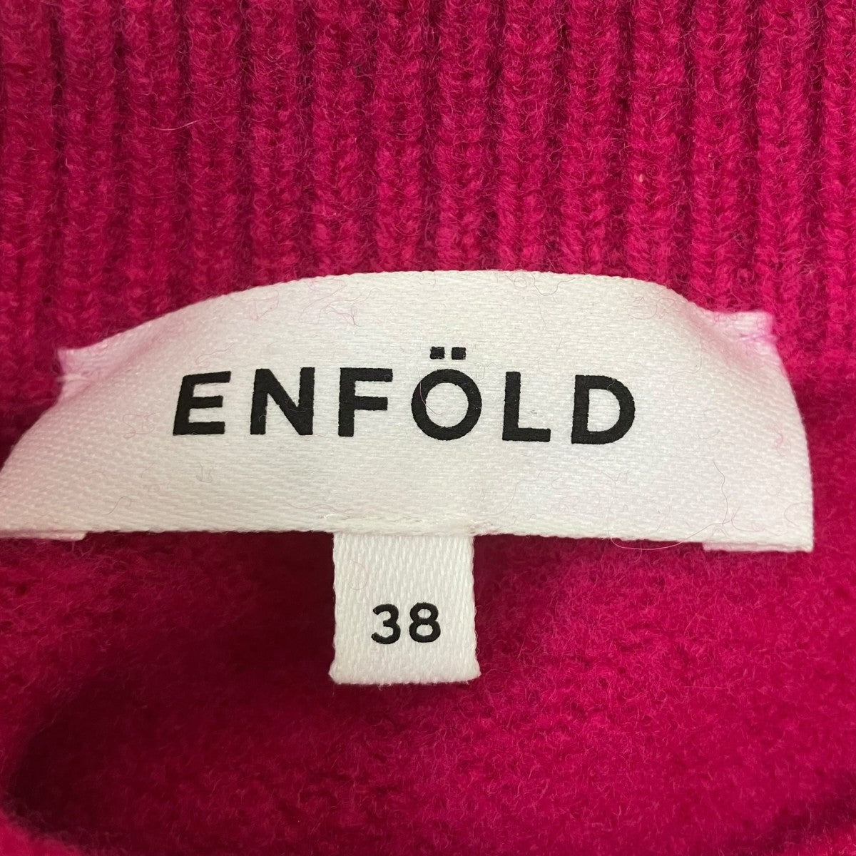 ENFOLD ワンショルダーニット 古着・中古-4枚目のアイテム画像