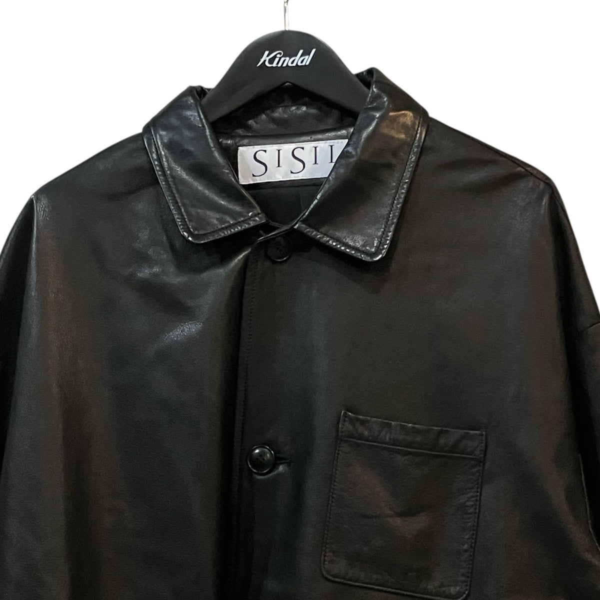 sisii シシ　レザー モッズコート ジャケット　黒 楽天市場】シシ SISII マリンジャケット MARINE JACKET 洗える レザー