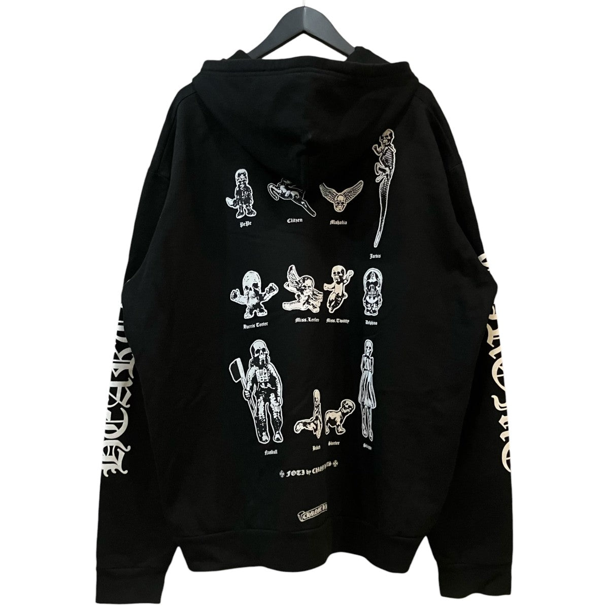 CHROME HEARTS(クロムハーツ) FOTIジップパーカー ブラック サイズ XL