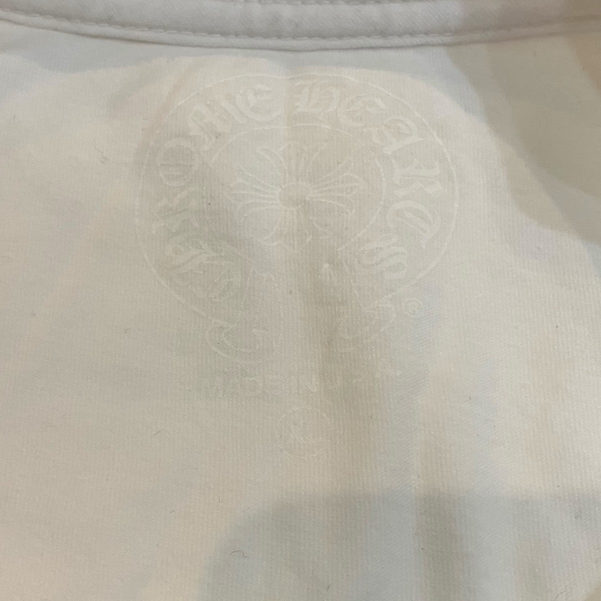 CHROME HEARTS ネックロゴプリントTシャツ 古着・中古-5枚目のアイテム画像