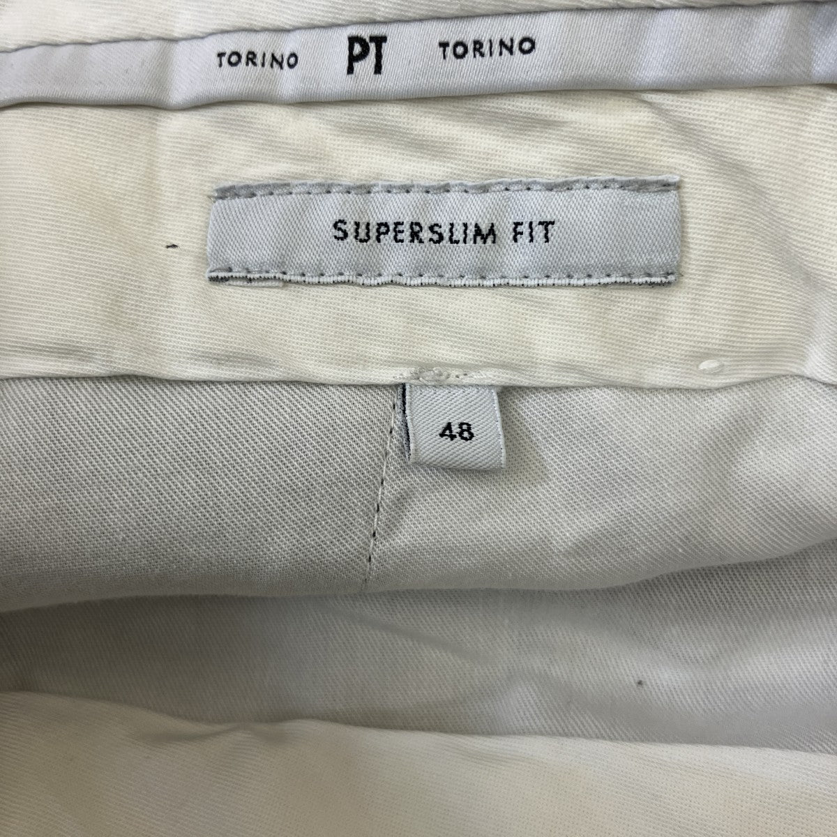 PT TORINO SUPER SLIM FIT P036スラックスCODS01Z00CL1 古着・中古-6枚目のアイテム画像