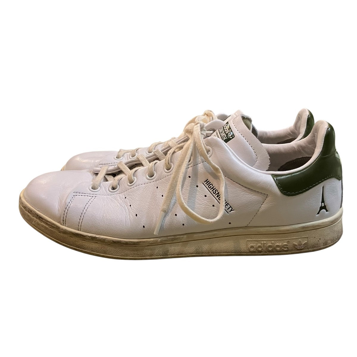 adidas originals×STAN SMITH Paris×HIGHSNOBIETY ローカットスニーカーIE2530 古着・中古-2枚目のアイテム画像
