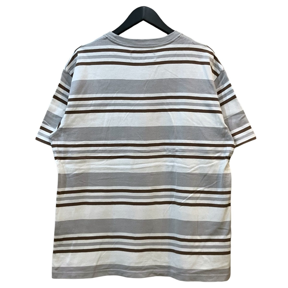 WACKO MARIA ボーダーポケットTシャツ 古着・中古-2枚目のアイテム画像