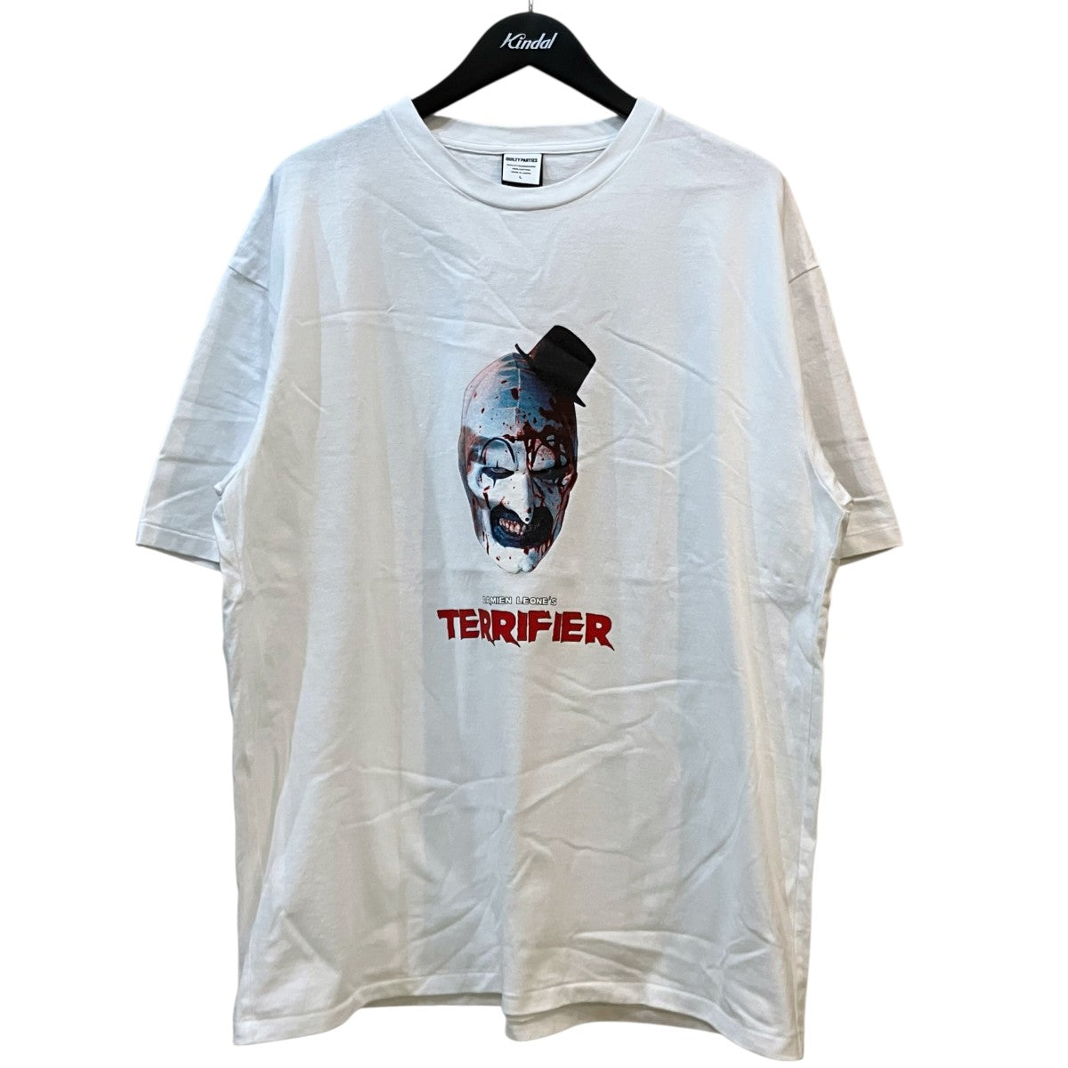 WACKO MARIA×TERRIFIER 25AW「WASHED HEAVY WEIGHT CREW NECK T-SHIRT ( TYPE-2 )」プリントTシャツ 古着・中古-1枚目のアイテム画像