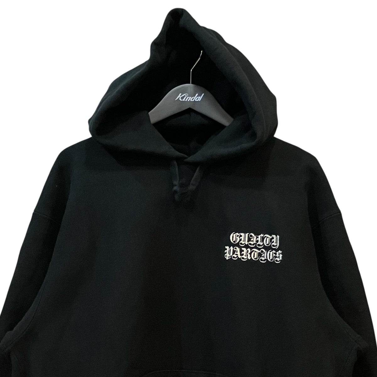 WACKO MARIA ロゴ刺繍ヘビーウエイトプルオーバーパーカー 古着・中古-3枚目のアイテム画像