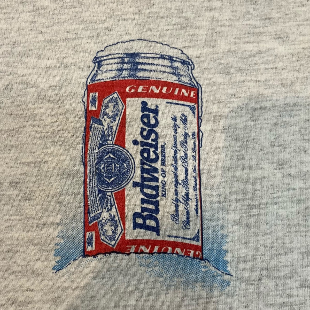 バドワイザープリントTシャツ