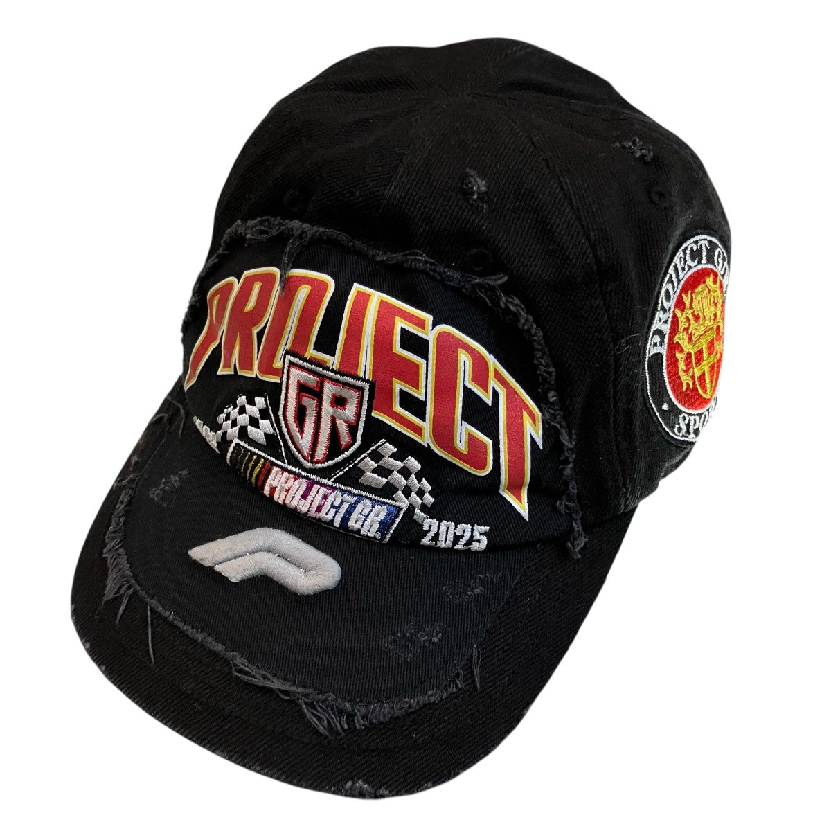 「UPCYCLED RACING CAP」再構築レーシングキャップ