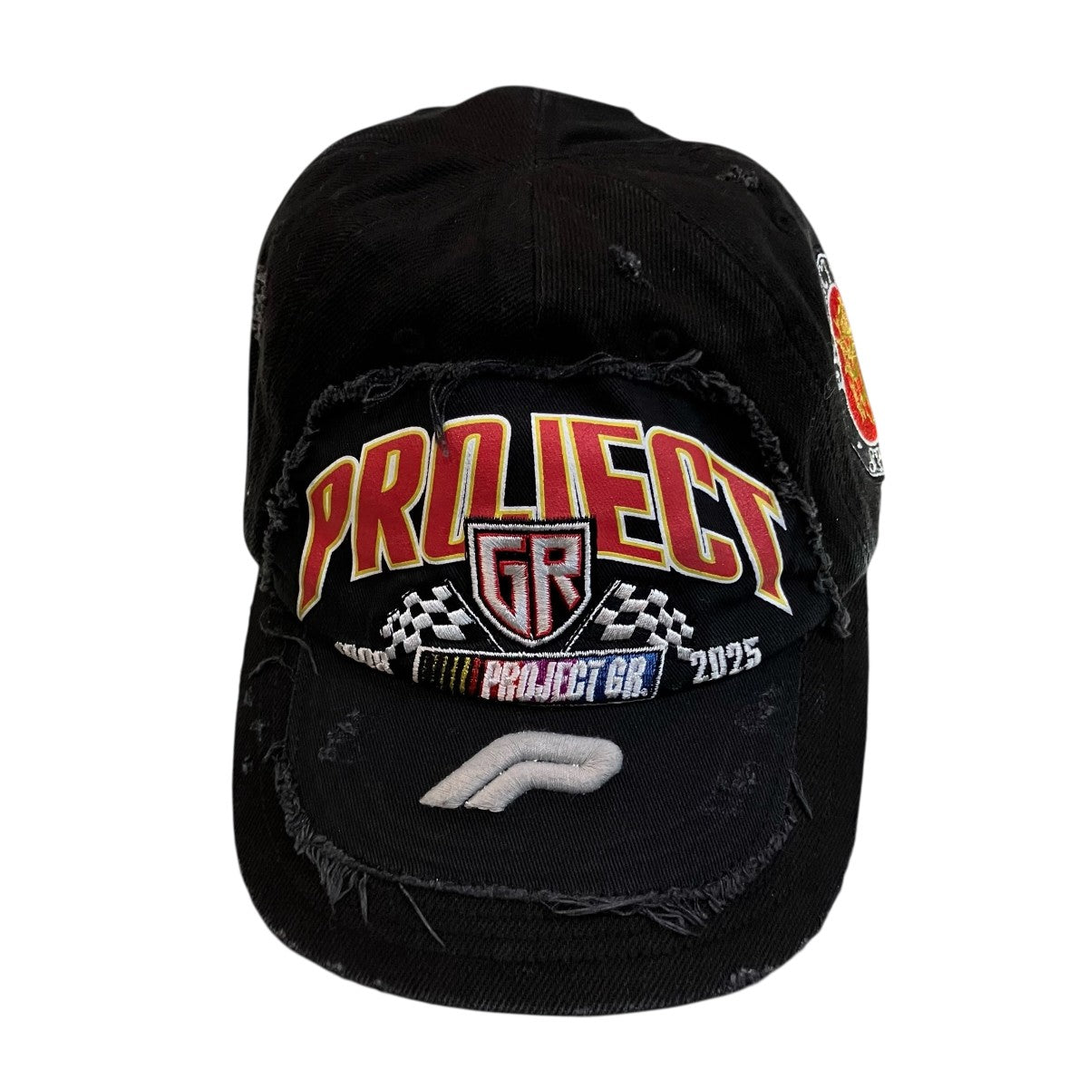 「UPCYCLED RACING CAP」再構築レーシングキャップ