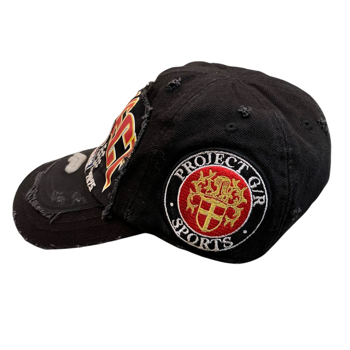 「UPCYCLED RACING CAP」再構築レーシングキャップ