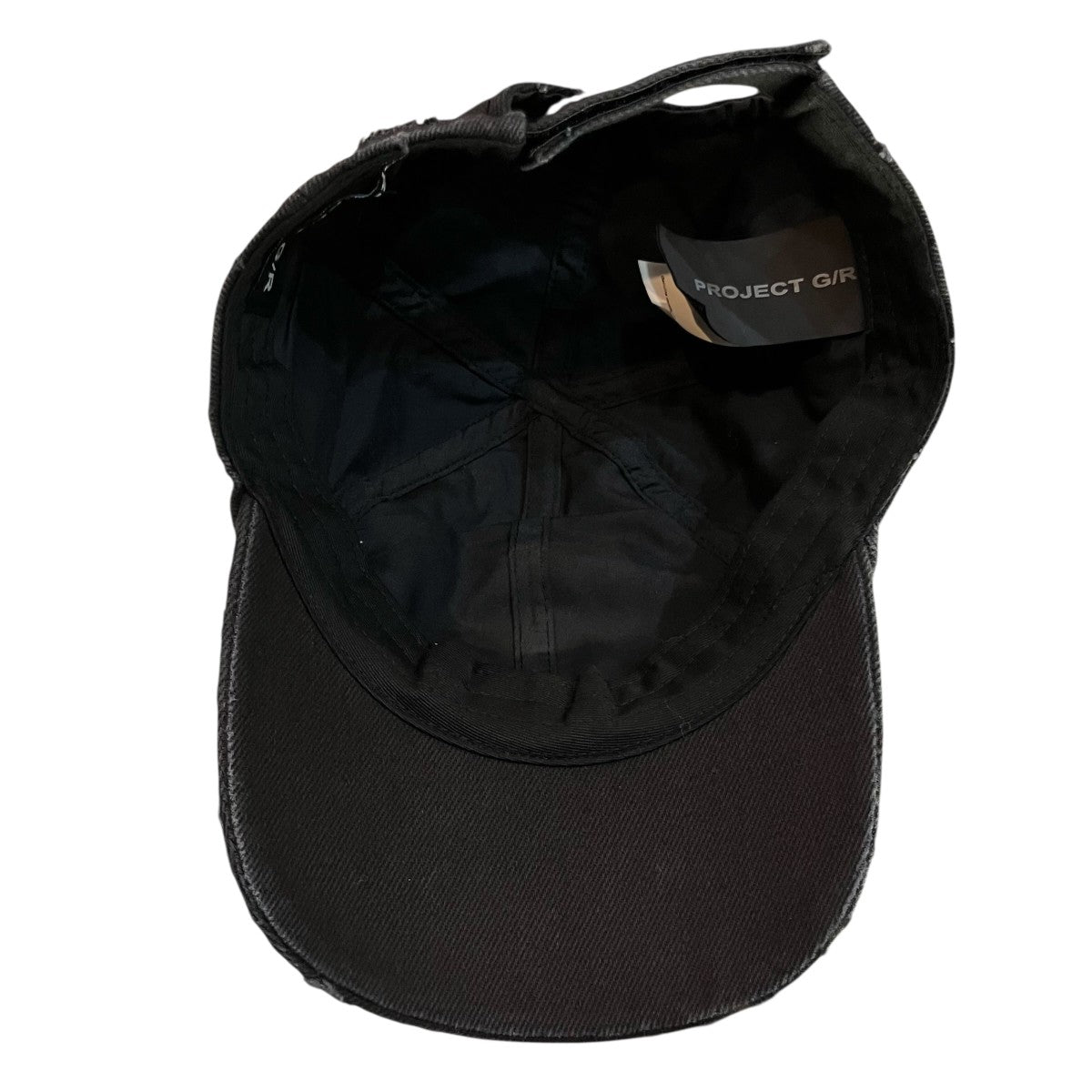 「UPCYCLED RACING CAP」再構築レーシングキャップ