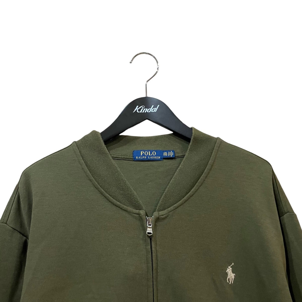 POLO RALPH LAUREN スウェットジップアップジャケット 古着・中古-3枚目のアイテム画像
