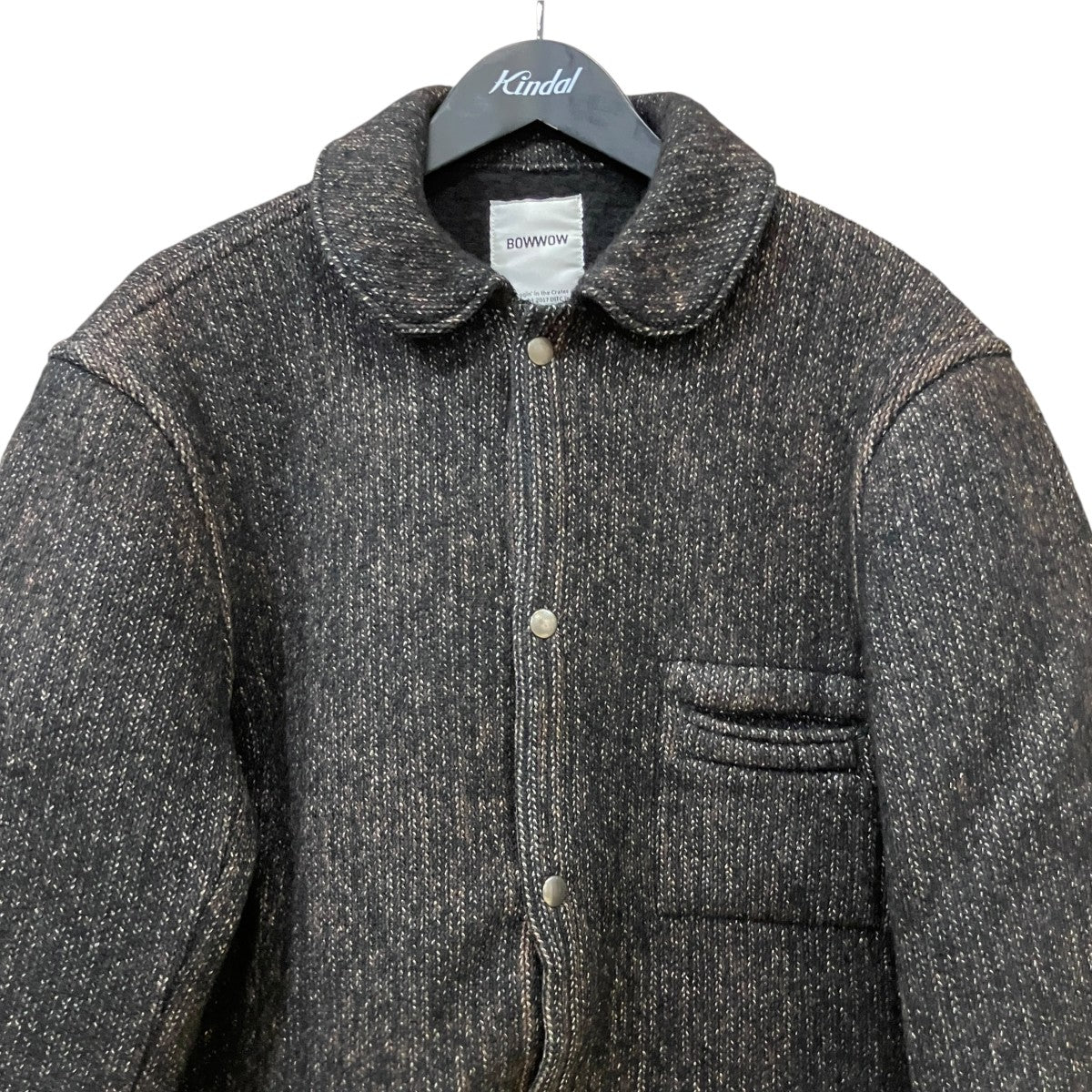 25AWB CLOTH JACKET AGEDビーチクロスウールジャケット