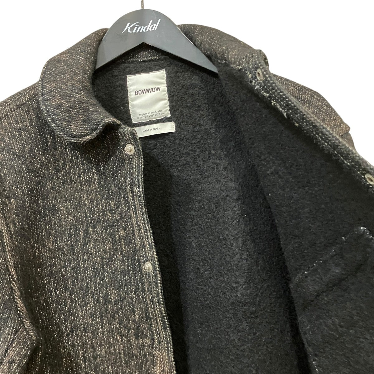 25AWB CLOTH JACKET AGEDビーチクロスウールジャケット